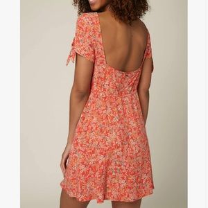 O’Neill Luciana floral tie sleeve minidress